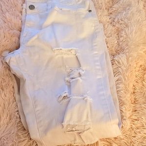 White vip ripped jeans size 15/16